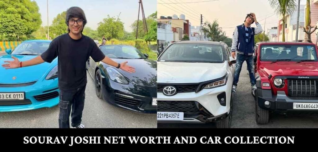 Sourav Joshi vlogs Net worth and car collection