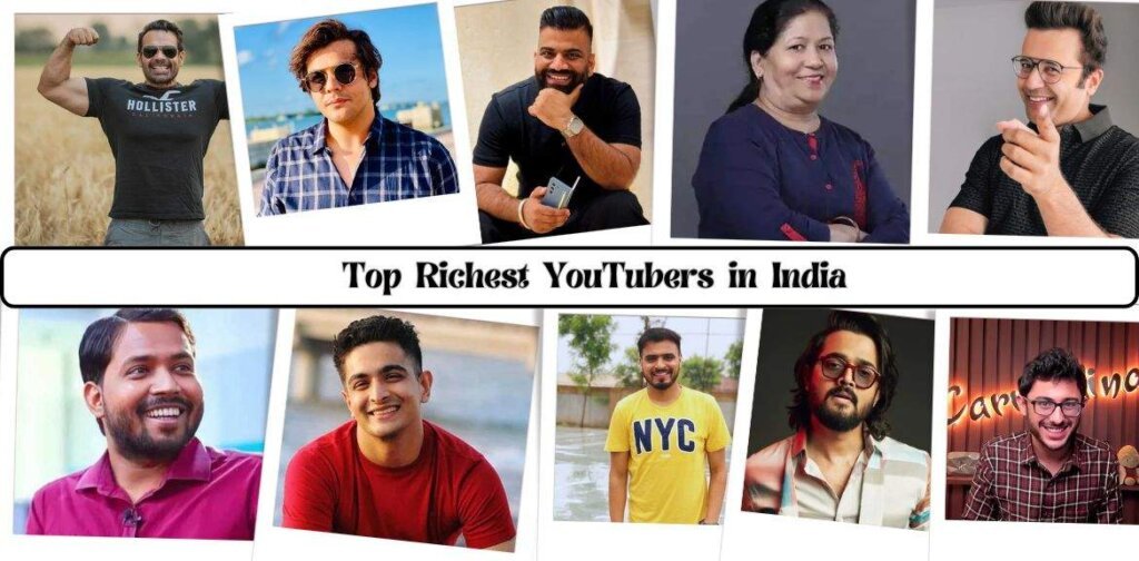 Top Richest YouTubers in India