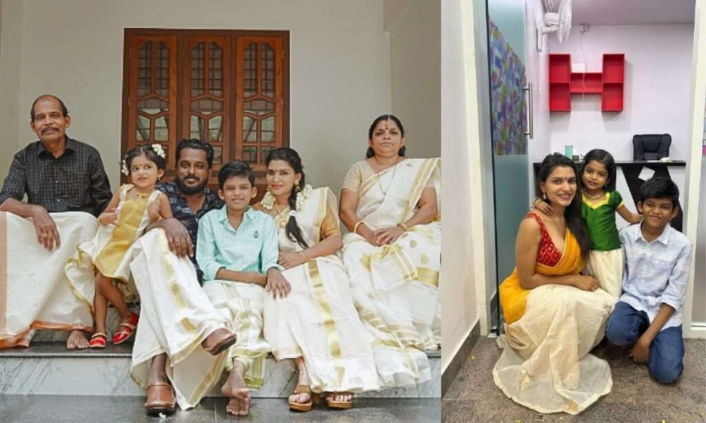 Resmi Nair Family & children