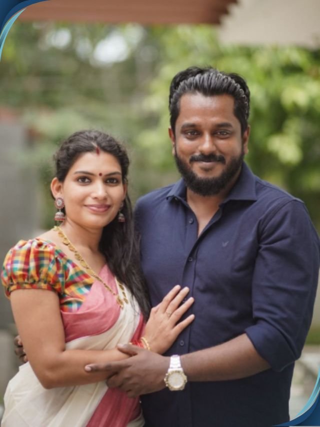 Reshmi Nair with her Husband Rahul Pasupalan